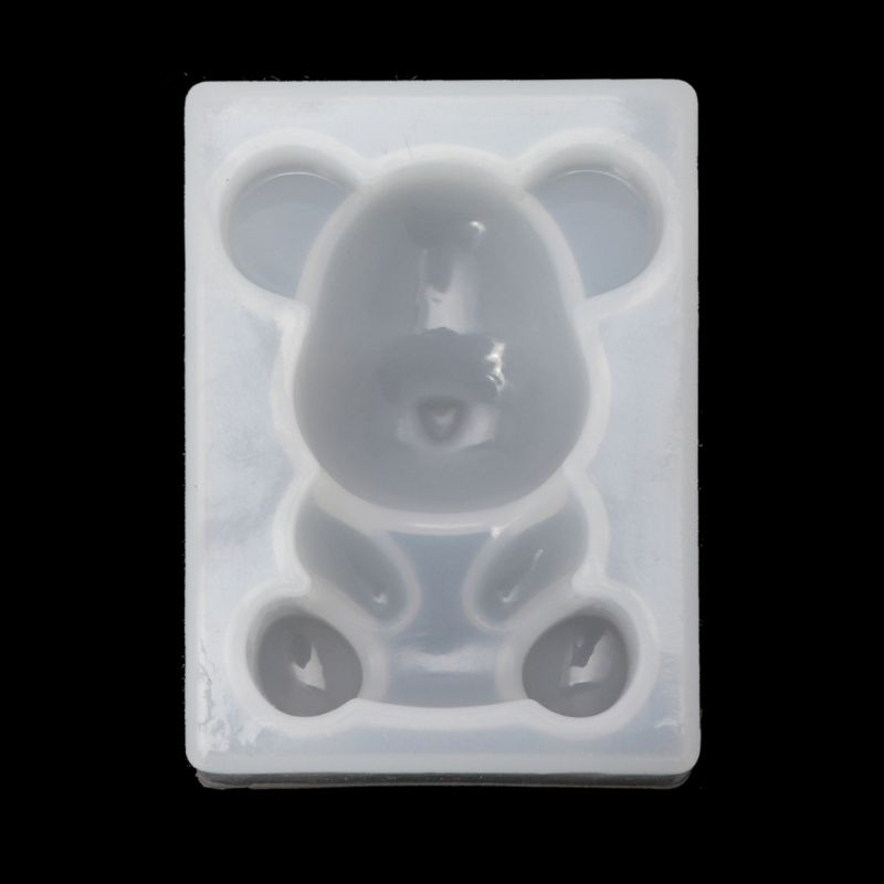 Khuôn Silicon Làm Bánh / Xà Phòng Hình Gấu Gummy Dễ Thương Diy
