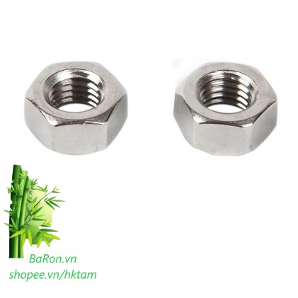 Cọc đồng M3 dài 15 - 40mm loại đực - cái + 2 đai ốc INOX bắt vào cọc đồng (hàng loại 1 cọc bóng)