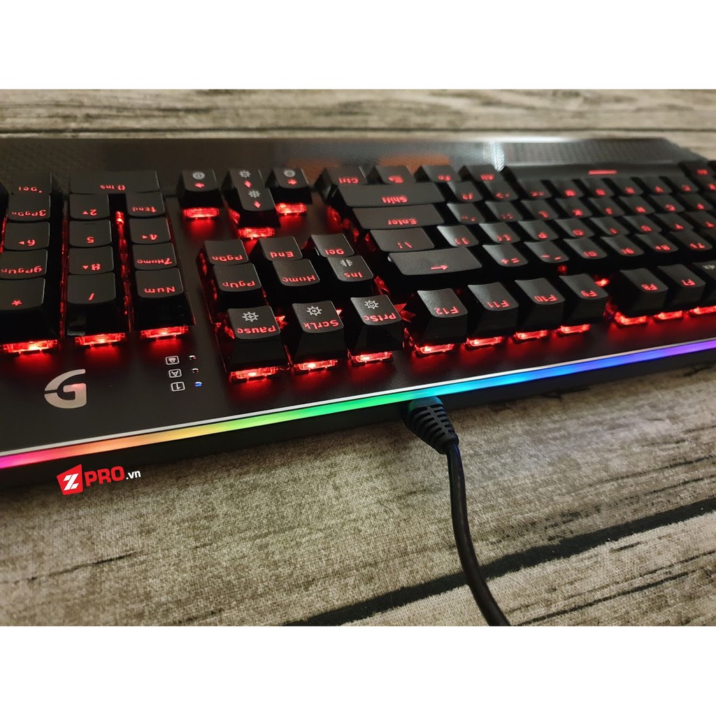 [Mã 157ELSALE hoàn 7% đơn 300K] Bàn phím cơ Fuhlen Subverter RGB