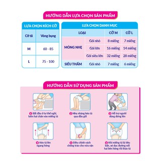 Tã dán siêu thấm Caryn size M20, M-L20
