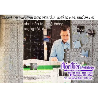 In tranh ghép hình - puzzle