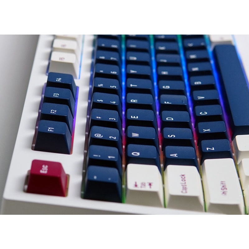 Bàn phím cơ FL980 V2 Mạch Xuôi 3 chế độ Bluetooth, USB 2.4  - Hàng Chính Hãng