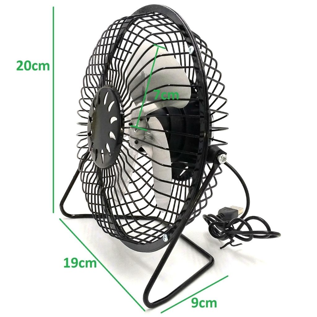 Quạt USB -quạt cắm cổng usb lồng sắt chạy siêu mát để bàn hàng cao cấp-Quạt mini usb cắm máy tính