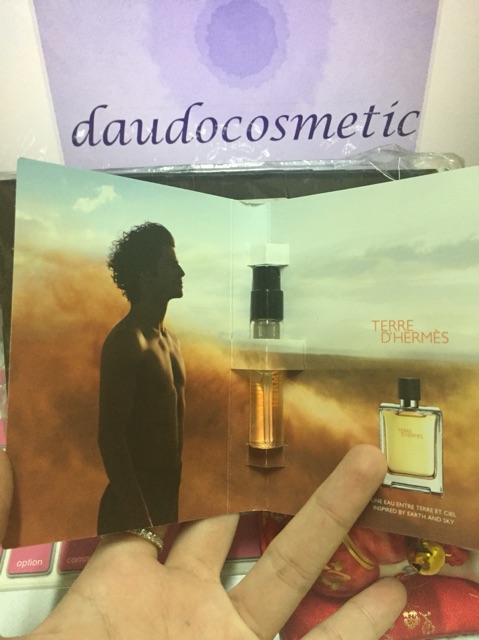 [ vial nam ] Nước hoa Hermes Terre D'Hermes EDT 2ml - Terre EDP 1.5ml | BigBuy360 - bigbuy360.vn