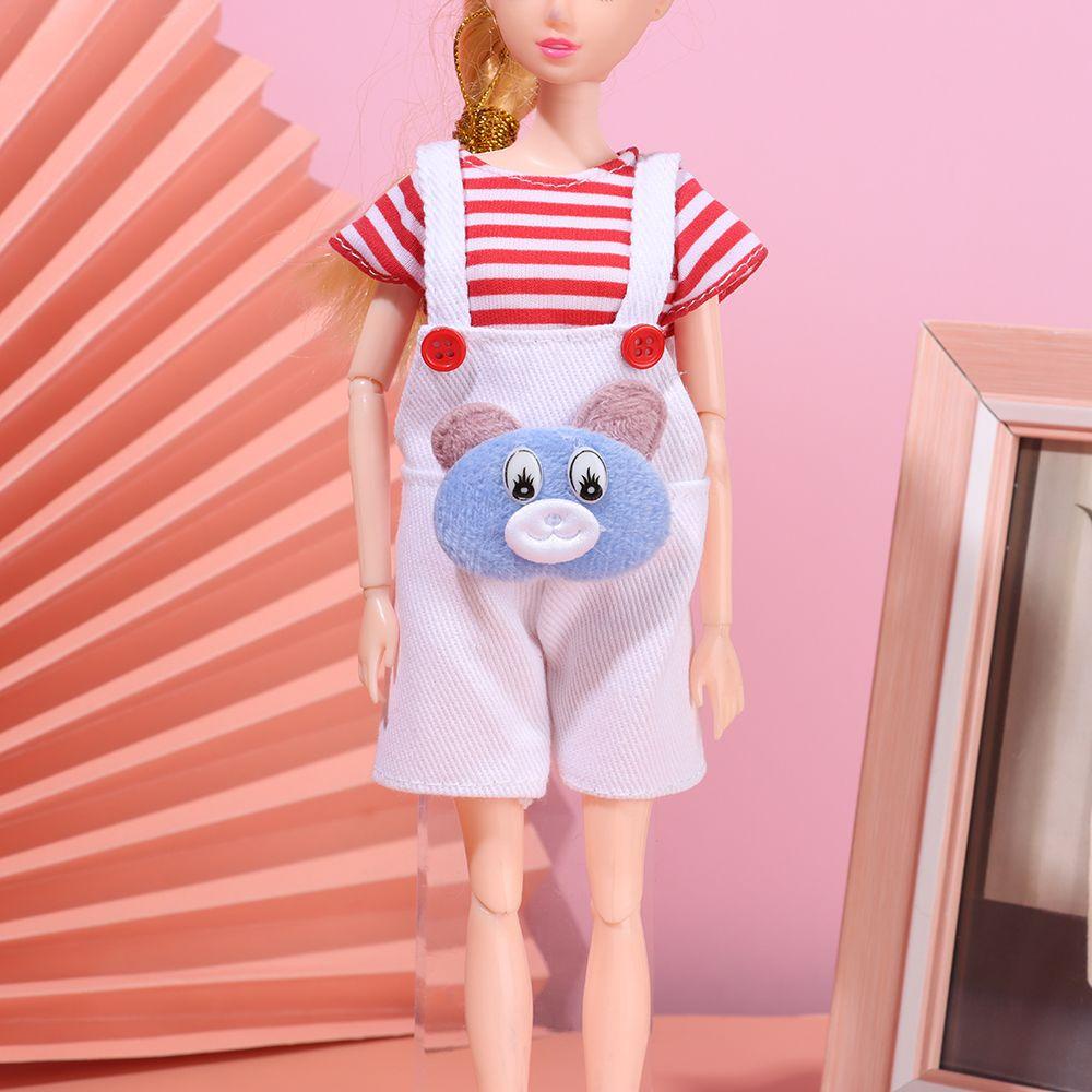 Đầm Xòe Màu Cầu Vồng Xinh Xắn Cho Búp Bê 30CM