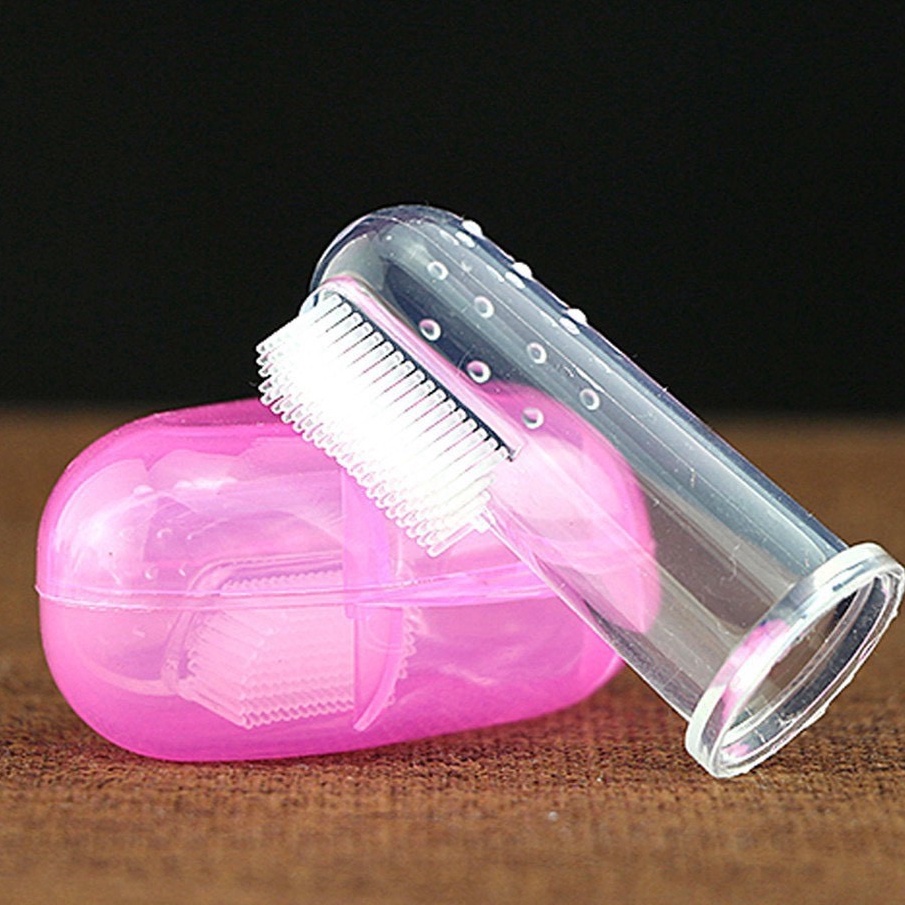 Rơ lưỡi Silicone đánh tưa lưỡi tái sủ dụng an toàn nhà Bunakids AT28