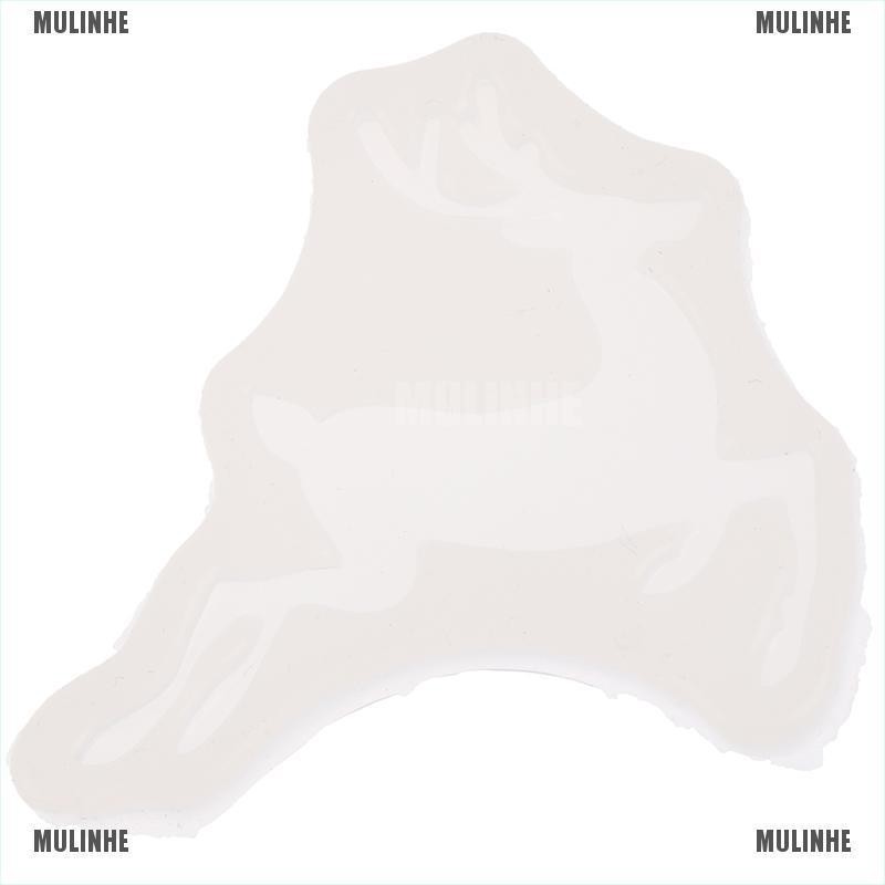 1 Khuôn Silicone Hình Hươu Giáng Sinh Diy Dùng Để Làm Đồ Trang Trí