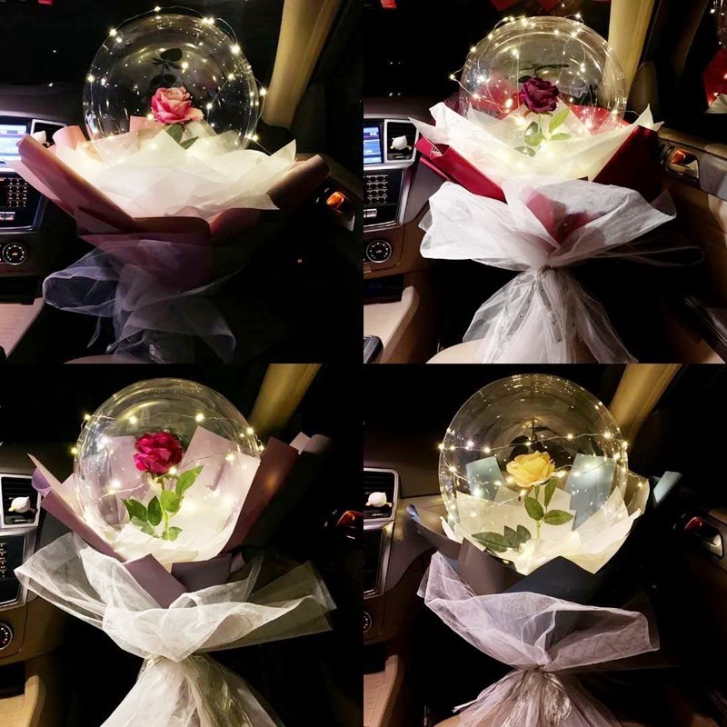 Phụ kiện bong bóng trong suốt 18/24/36 inch dùng cho trang trí bữa tiệc