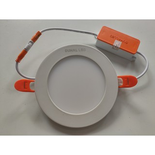 Đèn LED âm trần DUHAL siêu mỏng tròn sáng trắng 6w, 9w, 12w 18w