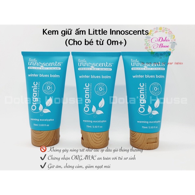 KEM BÔI GIỮ ẤM LITTLE INNOSCENTS WINTER BLUES BALM