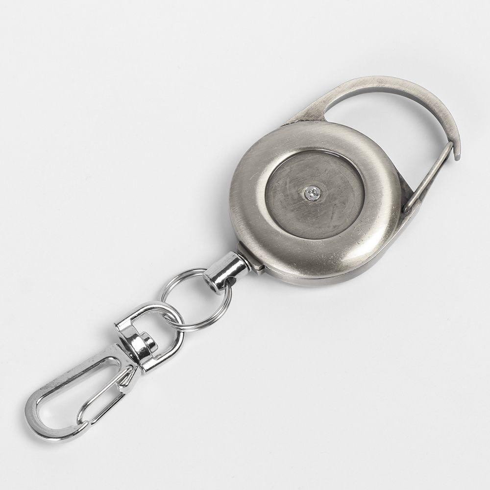 EBINLANDS 1 / 2 / 4 Móc Khóa Bằng Thép Không Gỉ Có Thể Thu Gọn