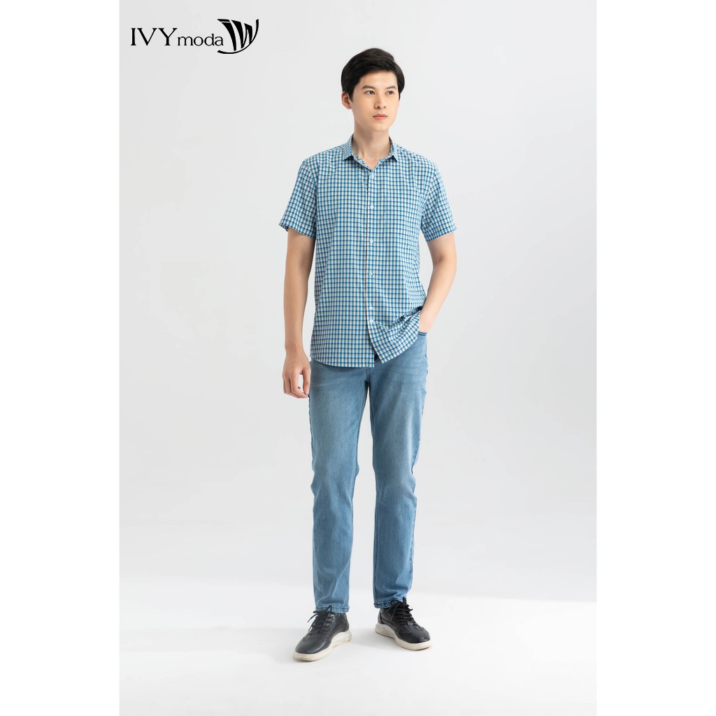 Quần bò Regular fit nam IVY moda MS 25E2600 | BigBuy360 - bigbuy360.vn