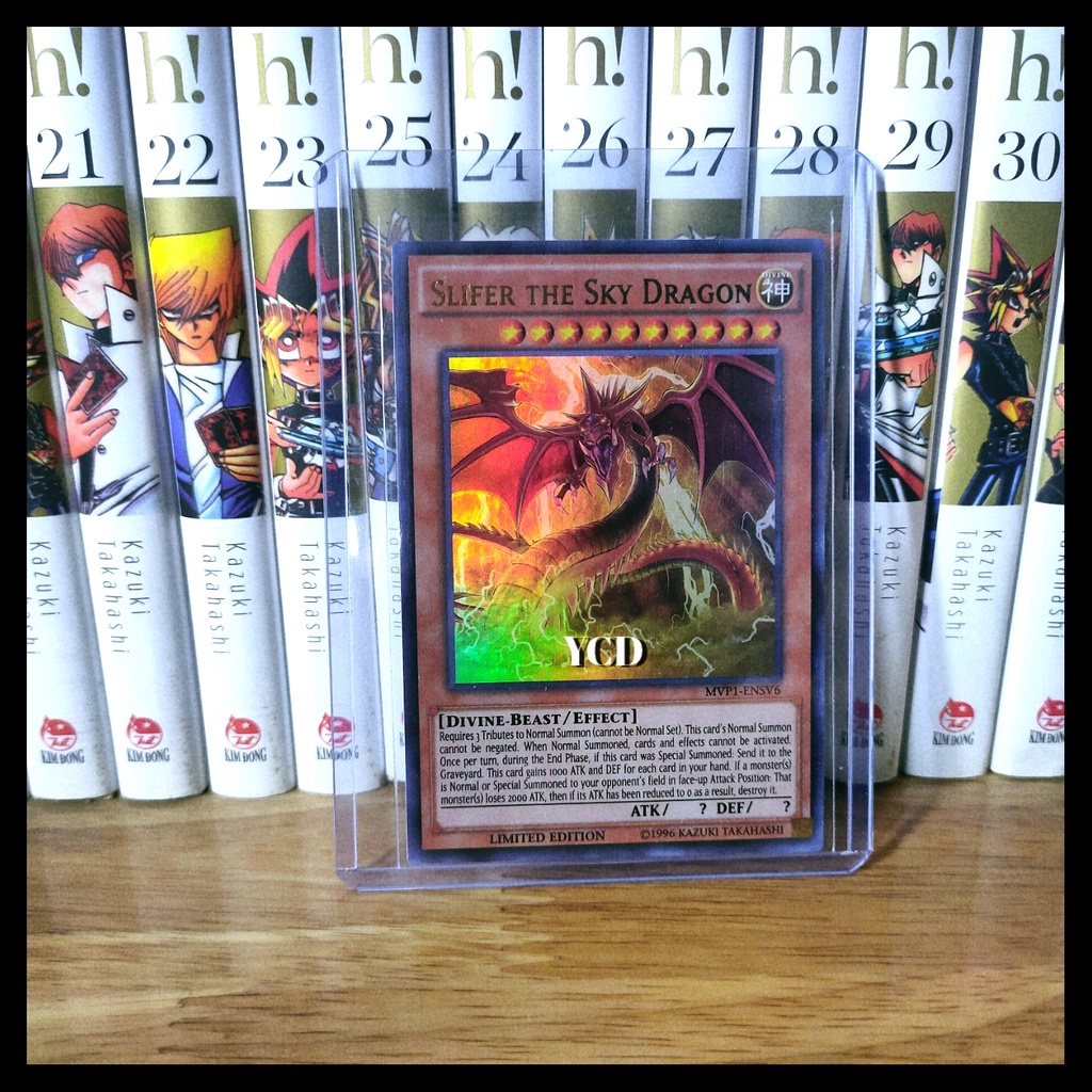 Thẻ bài yugioh chính hãng Thần Osiris phiên bản movie Slifer the Sky Dragon – Ultra Rare