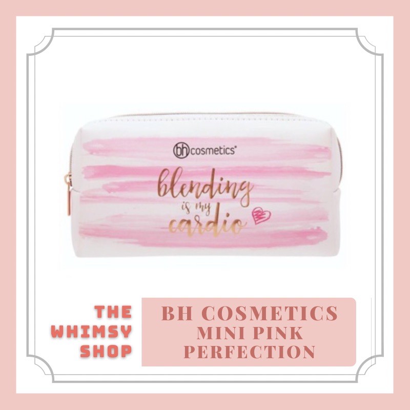 [BHCOSMETICS] BỘ CỌ MINI PINK PERFECTION 6c KÈM TÚI