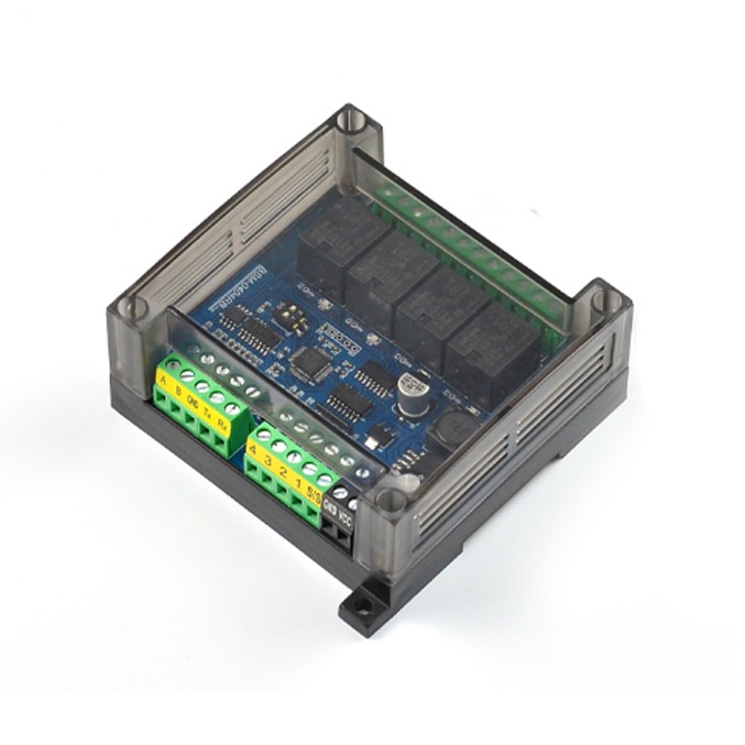 Công Tắc Điều Khiển IO 4 Cổng Modbus RS485 RS232 BMS4  Hass PLC