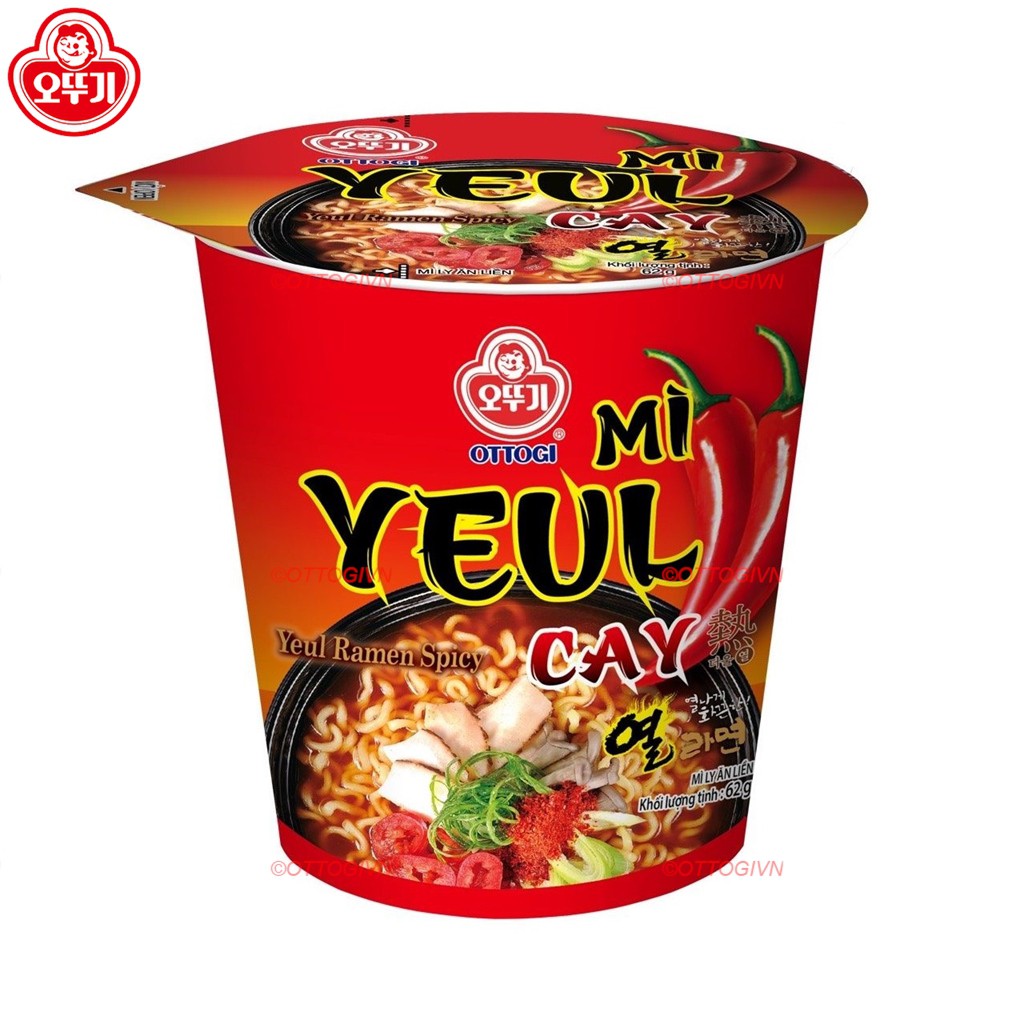 [FREESHIP❤️] - Mì Ly Yeul cay Ottogi 62g