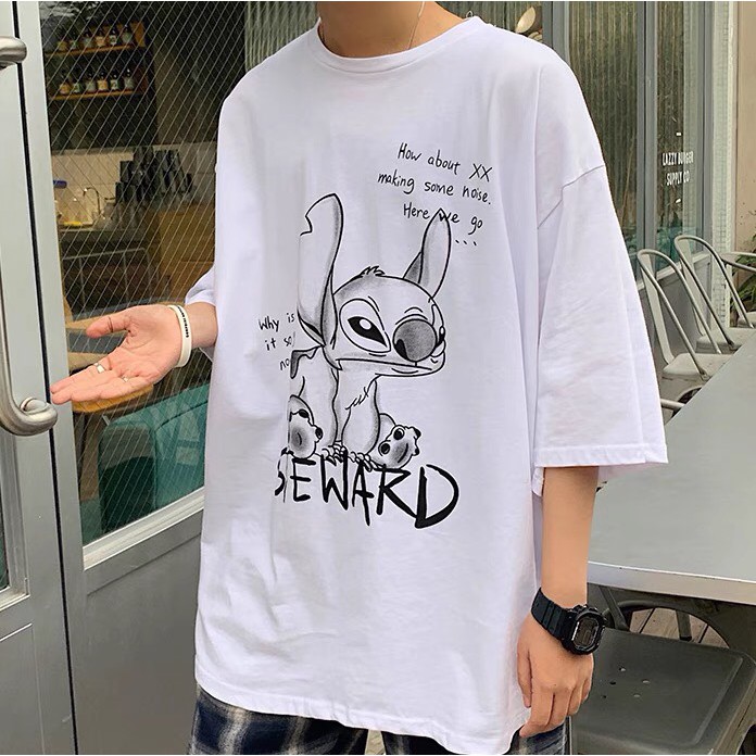 [Mã WASKT410K giảm 10K đơn 50K] Áo thun tay lỡ unisex form rộng STEWARD phông nam nữ phong cách ulzzang Wind | BigBuy360 - bigbuy360.vn