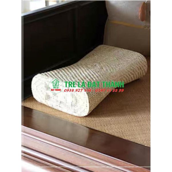 GỐI MÂY, GỐI ĐIỀU HOÀ THOÁNG KHÍ MÁT DA ĐẦU , GỐI MÂY TRE ĐẸP PHONG CÁCH VINTAGE