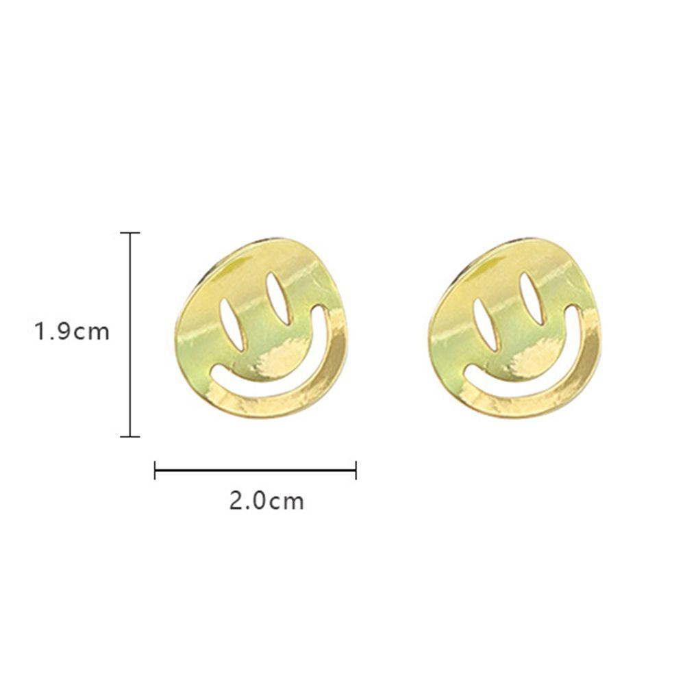 Bông Tai Hình Mặt Cười Dễ Thương Phong Cách Hàn Quốc