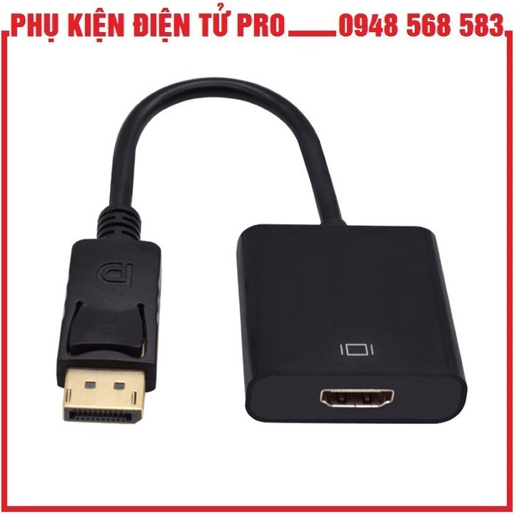 Dây Chuyển Đổi Tín Hiệu Display Port Sang Hdmi Kết Nối Từ Macbook Ra Tv,  Máy Chiếu