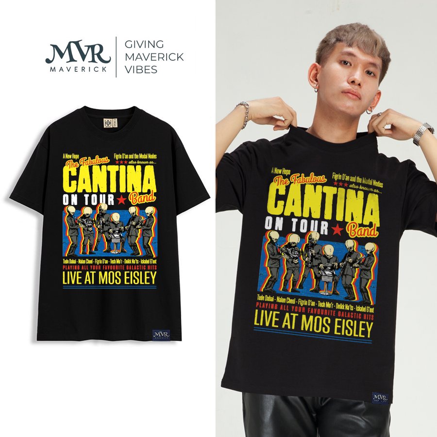 Áo thun nữ unisex Cotton thoáng mát ban nhạc người ngoài hành tinh MVR KK3847