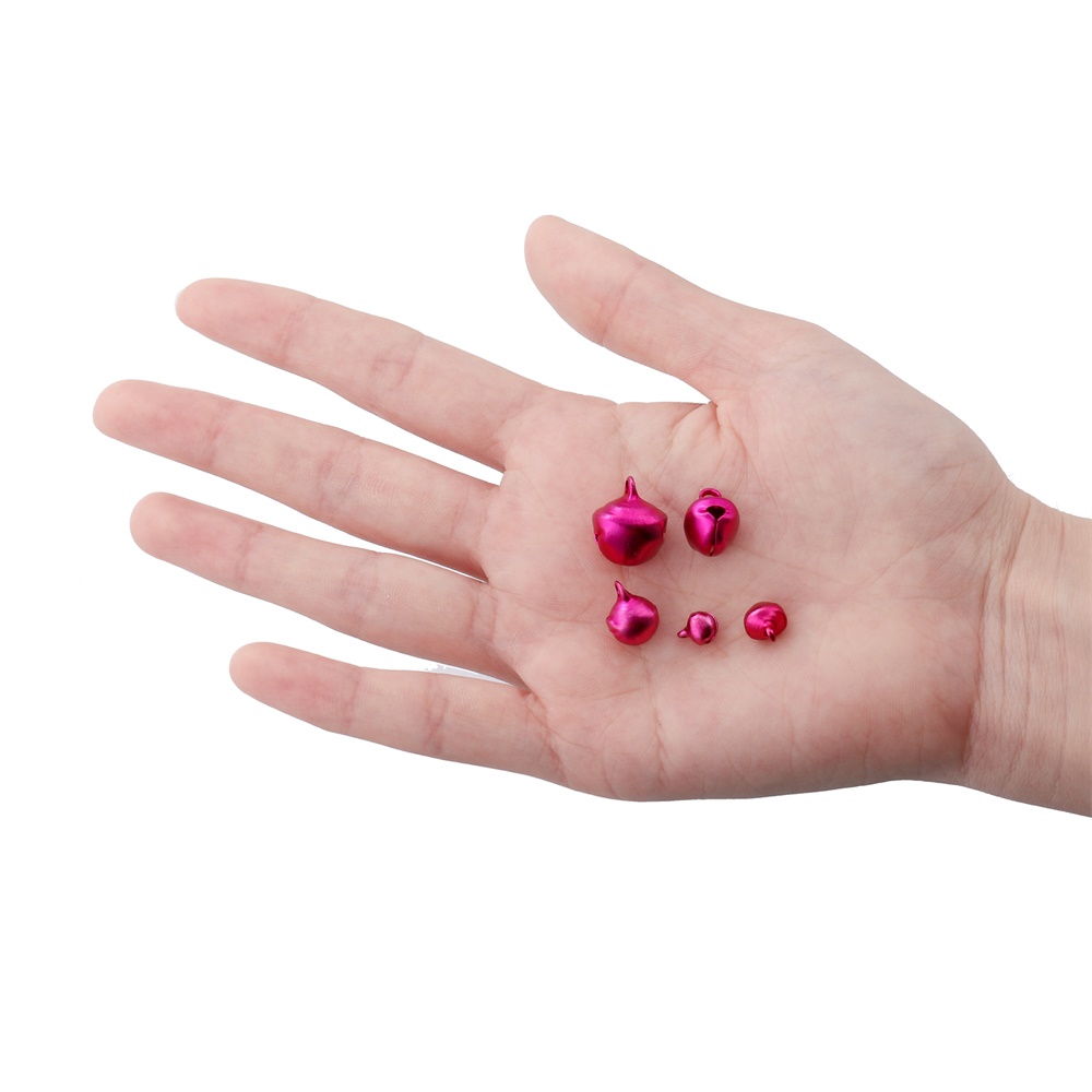 Chuông tròn bằng nhôm 6-14mm làm nguyên liệu trang sức DIY