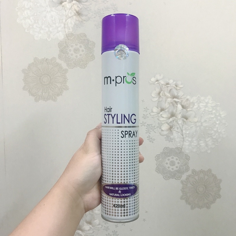 Keo Tạo Nếp Và Dưỡng Tóc M.pros Hair Styling Spray 420ml