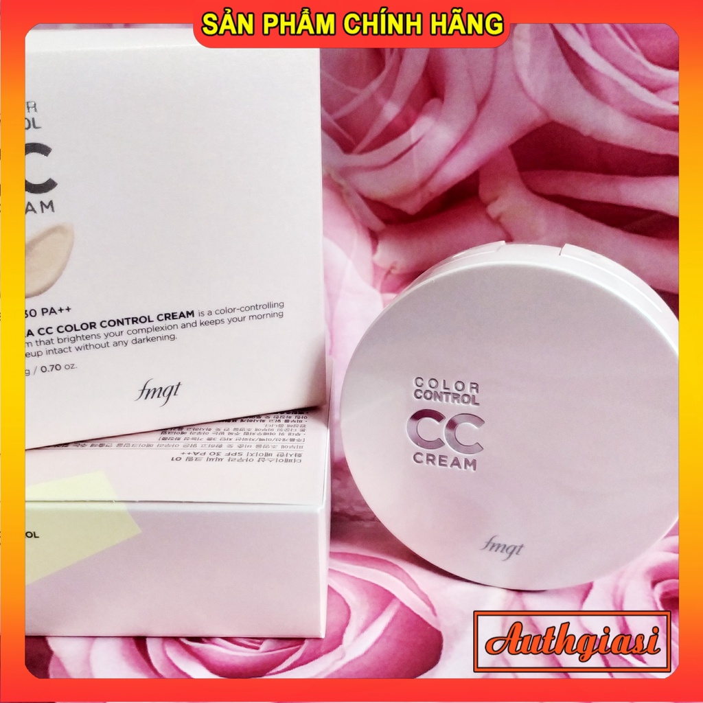 Kem nền TFS Face It Aura Color Control CC Cream The Face Shop Spf30 PA++ fmgt