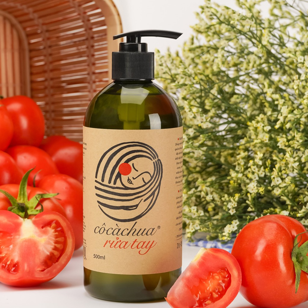 Nước rửa tay hữu cơ Cô Cà Chua thiên nhiên diệt sát khuẩn an toàn cho da 500ml Nubes | BigBuy360 - bigbuy360.vn