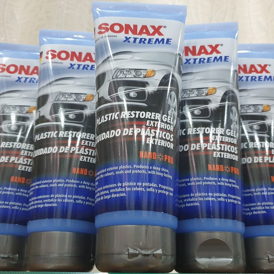 Gel Nano Bảo Dưỡng Và Phục Hồi Nhựa Sonax Xtreme Plastic Restorer Gel 250ml