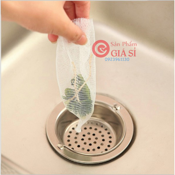 Combo 100 Túi Lọc Rác Bồn Rửa Chén Bát ❤️freeship❤️