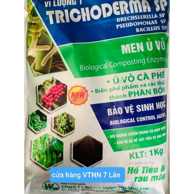 Nấm đối kháng Trichoderma 1ký