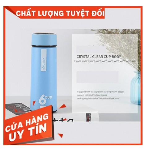 SIÊU PHẨM-BÌNH GIỮ NHIỆT LÕI THỦY TINH 450ML