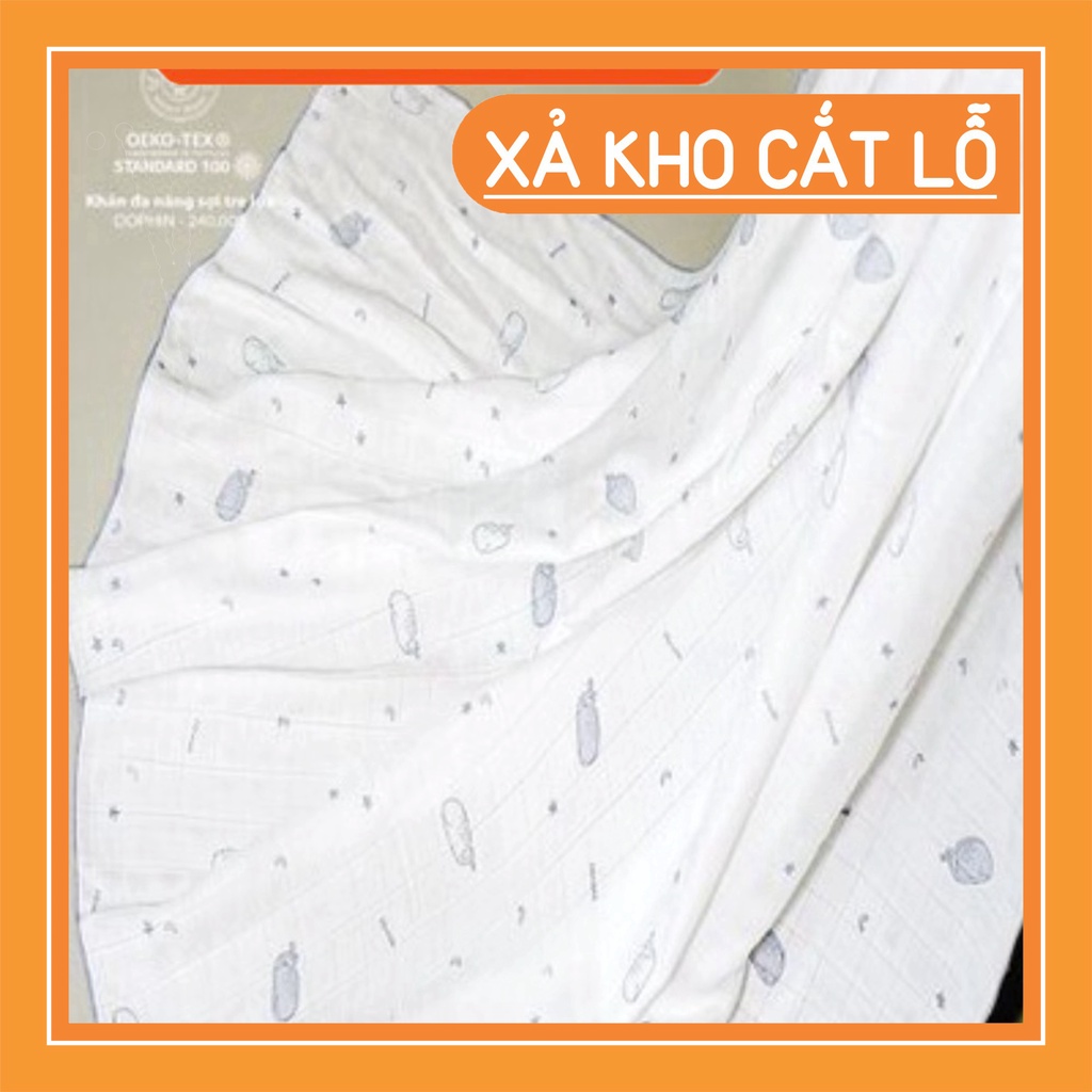 Khăn to đa năng sợi tre lụa Hrnee 120cm x 120cm mã LIC116J1PN FLASH SALE