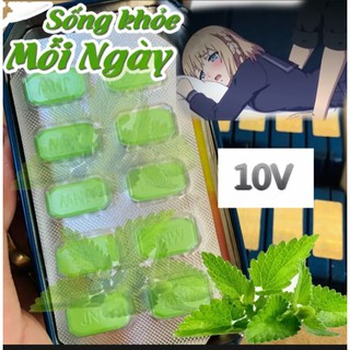 Ngựa Bạc Hà 5 Viên(Che tên khi gia)