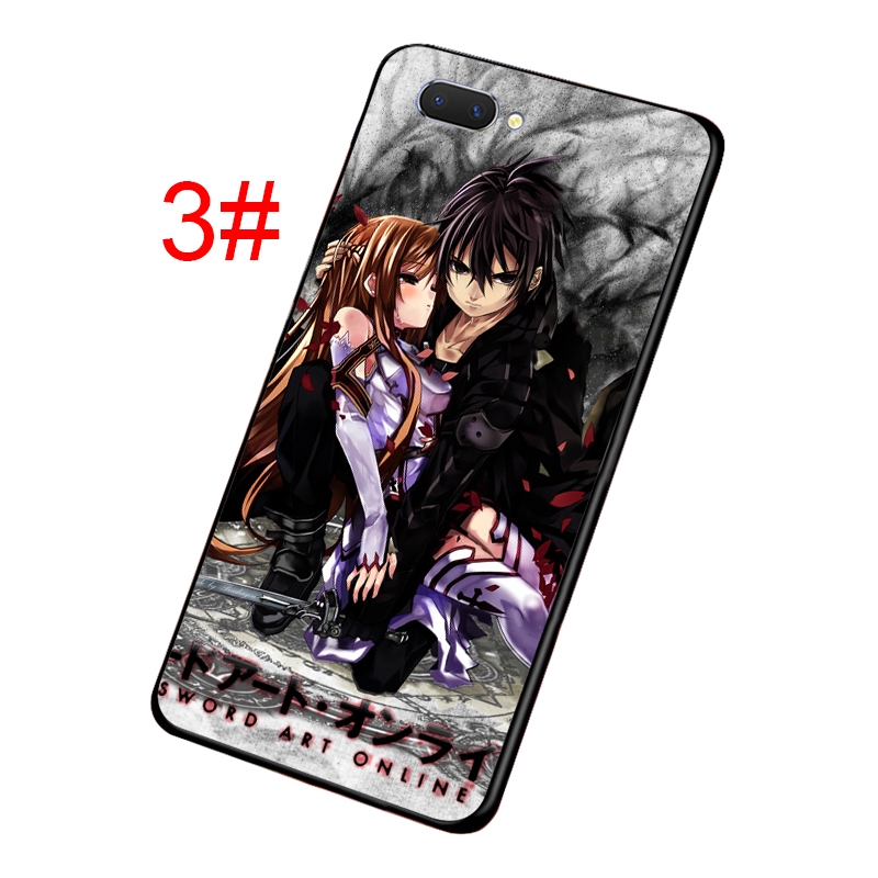 Ốp Lưng Điện Thoại In Hình Sword Art Online Cho Realme C2 C3 2 3 5 6 Pro 5i 5s X Lite Q Xt X2 X50 A5