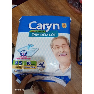 Tấm Lót Caryn Loại Siêu Thấm Size L 10 Miếng (42cmX72cm)