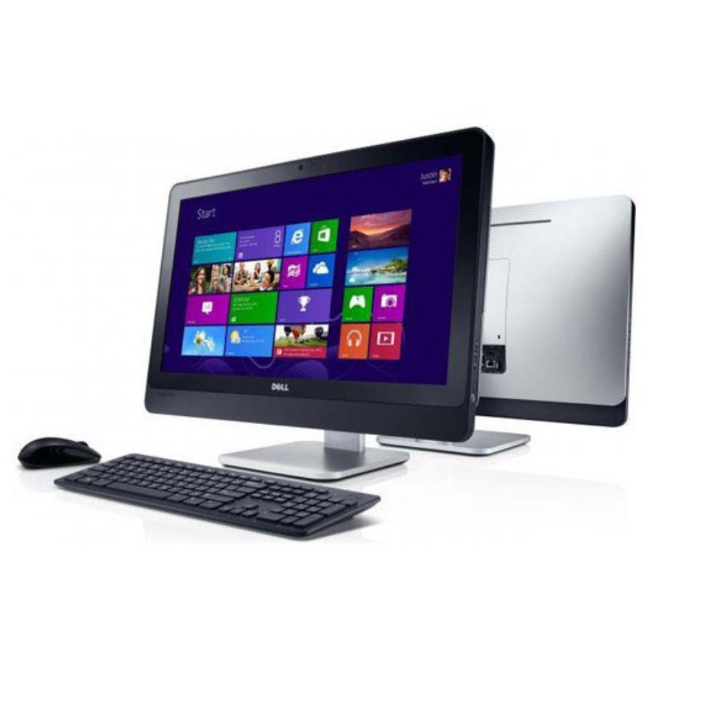 Máy tính All-in-One Dell Optiplex 9010 intel G2020, Ram 4GB, SSD 120GB, Màn 23"  Full HD kèm phím chuột không dây