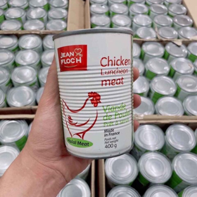 Pate Thịt Gà Tây Jean Floc’H 400gr - Pháp