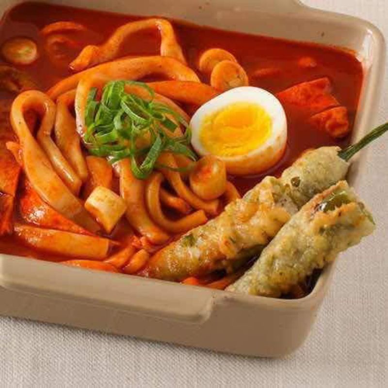 500gr BÁNH GẠO TOKBOKKI HÌNH SAO HOA TIM