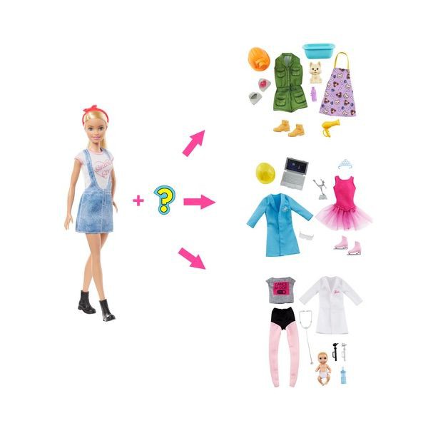 Đồ Chơi Barbie Hộp quà bí mật GLH62