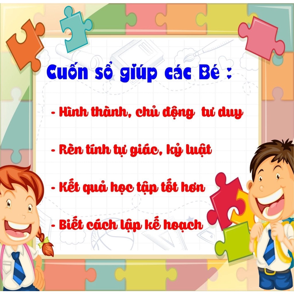 Sổ tay Planner Kids - Sổ tay lập kế hoạch học tập