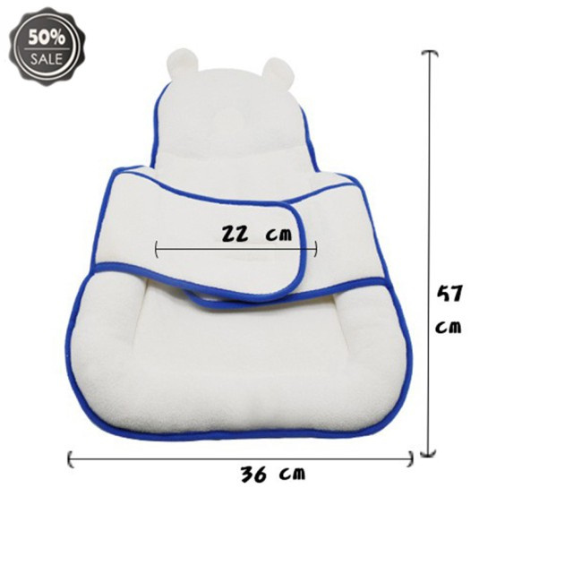 COD Baby Positioner Pillows Prevent Flat Head Sleep Cushion Sleeping Anti-rollover Correction Mattress Pillow