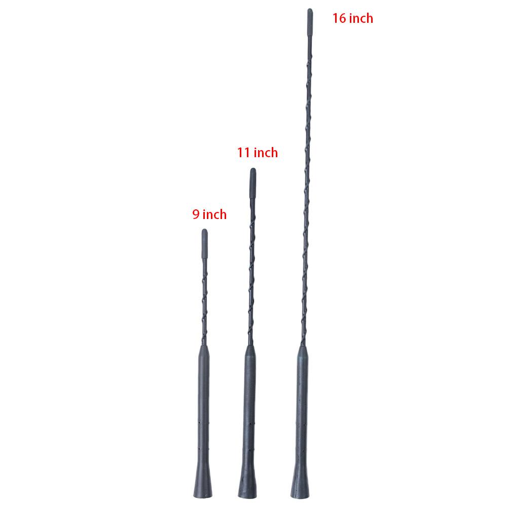 Ăng Ten Khuếch Đại Tín Hiệu Radio 9 / 11 / 16 Inch Chống Ồn Thay Thế Chuyên Dụng Cho Xe Hơi
