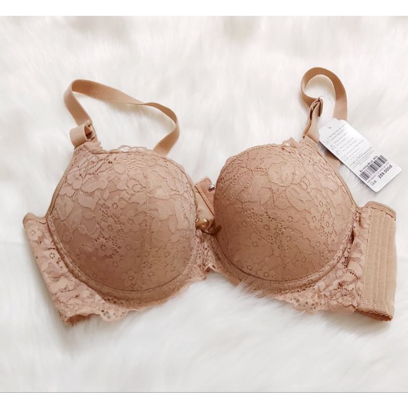 [BIGSIZE] Áo ngực Ren tạo khe bản lớn, cup B.