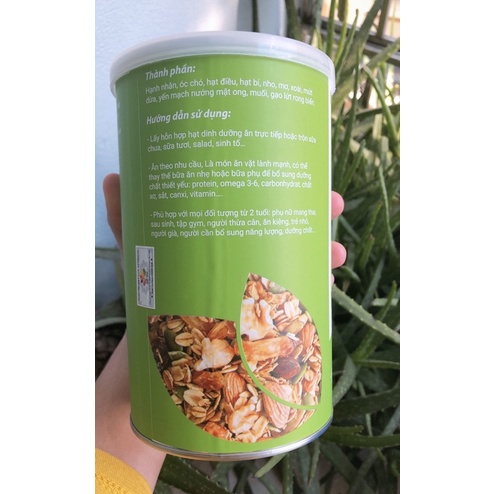 Ngũ Cốc Hạt Ăn Liền - ngũ cốc GRANOLA Min Min