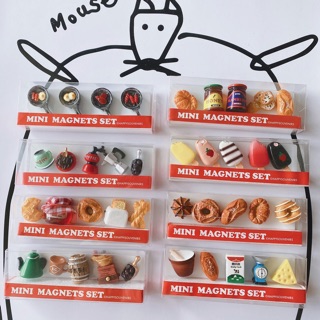 Set nam châm mini gắn tủ lạnh
