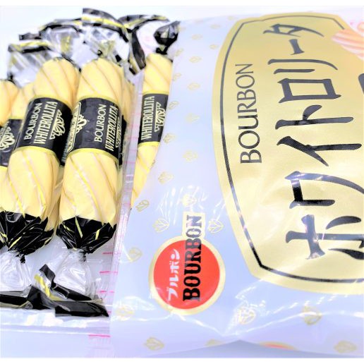 Bánh que Bourbon Whiterollita vị Kem gói 98gr (14 bánh) | BigBuy360 - bigbuy360.vn