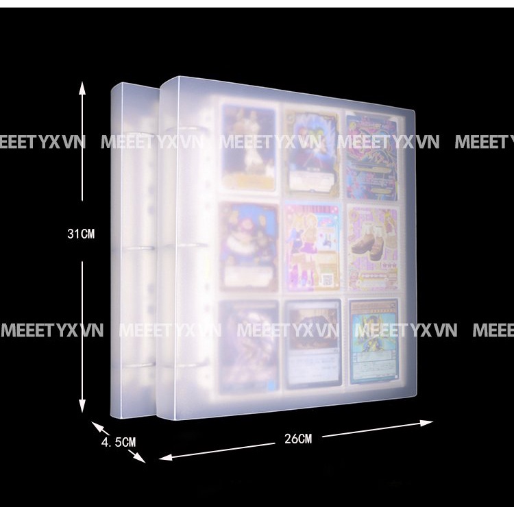 [NGUYÊN CUỐN] Sổ đựng card Binder hỗn hợp thương hiệu MeeT/ MeeT XY