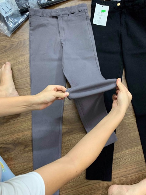 Quần bò giấy 2 khuy | BigBuy360 - bigbuy360.vn